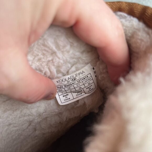 ** Koolaburra by Ugg boots Bow fur lined Womens 8 - Picture 11 of 13